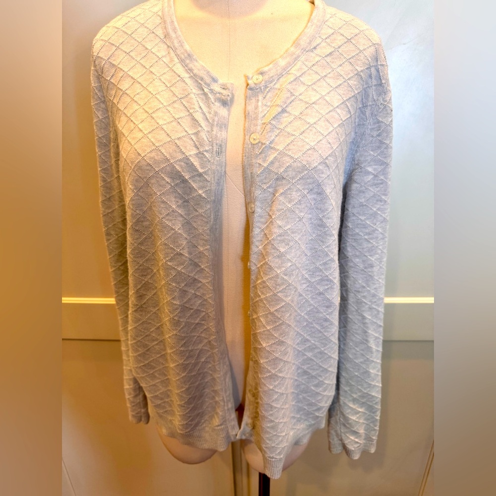 Hilary Radley Soft Gray Knitwear
